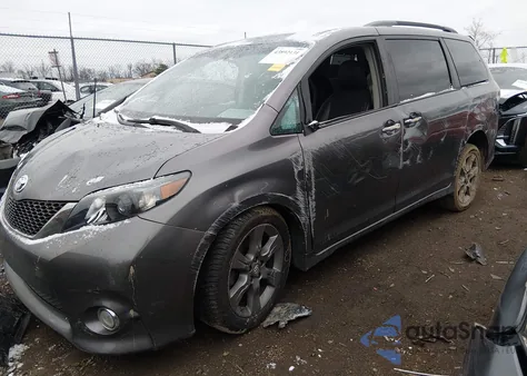 2013 Toyota Sienna Se 8 Passenger from USA, damaged, VIN 5TDXK3DC0DS347572